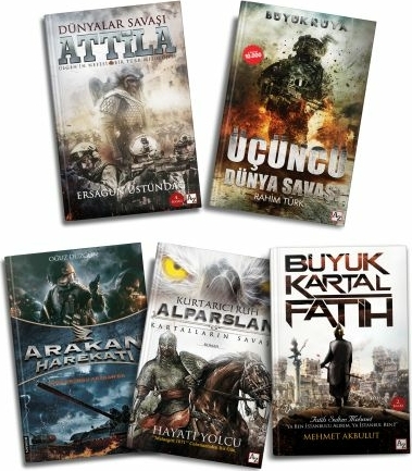 Fantastik Roman Seti - 5 Kitap Takım Rahim Türk, Mehmet Akbulut, Hayati Yolcu, Ersagun Üstündağ, Oğuz Düzgün