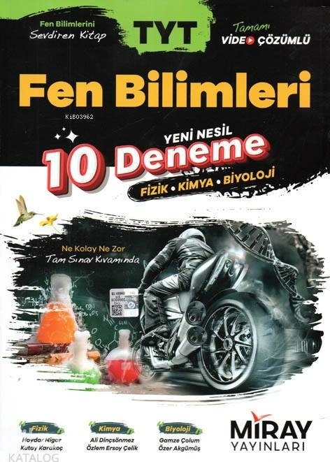 Tyt Fen Bilimleri 10 Deneme
