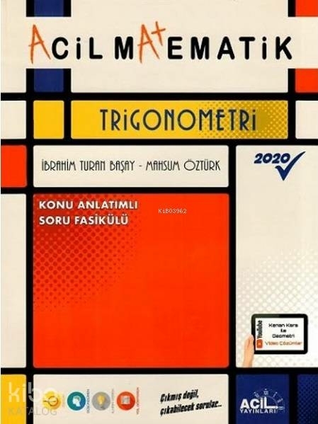 Acil Yayınları Matematik Trigonometri Konu Anlatımlı Soru Fasikülü Acil