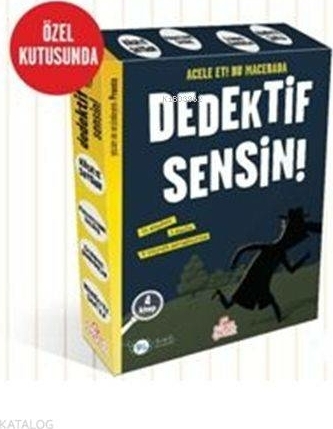 Dedektif Sensin (4 Kitap Set) Pronto