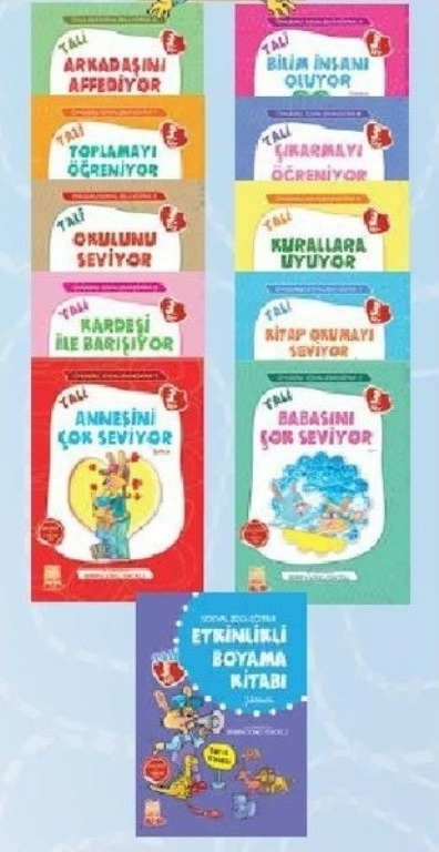 Öykülerle Sosyal Zeka Eğitimi (Tali 3) - (10 Kitap Takım) Berrin Göncü Işıkoğlu