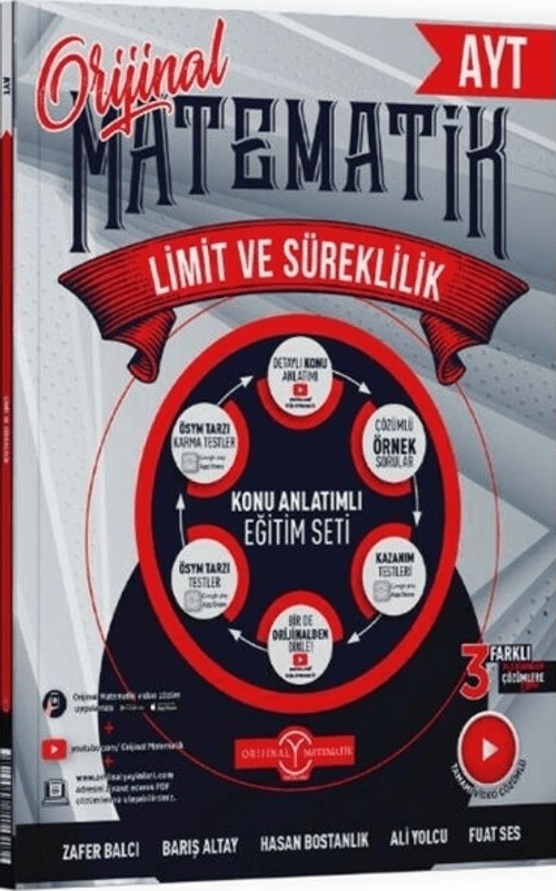 Orijinal Yayınları Ayt Matematik Limit Ve Süreklilik