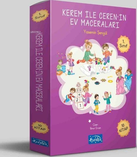 Kerem ile Ceren’in Ev Maceraları 10 Kitap Set Yasemin Şengül