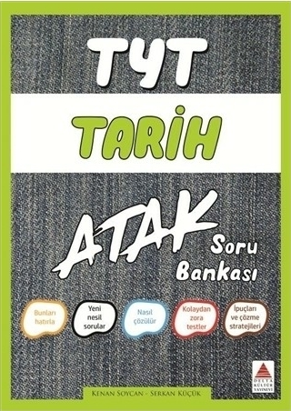 Delta Kültür Yayınları TYT Tarih Atak Soru Bankası Delta Kültür