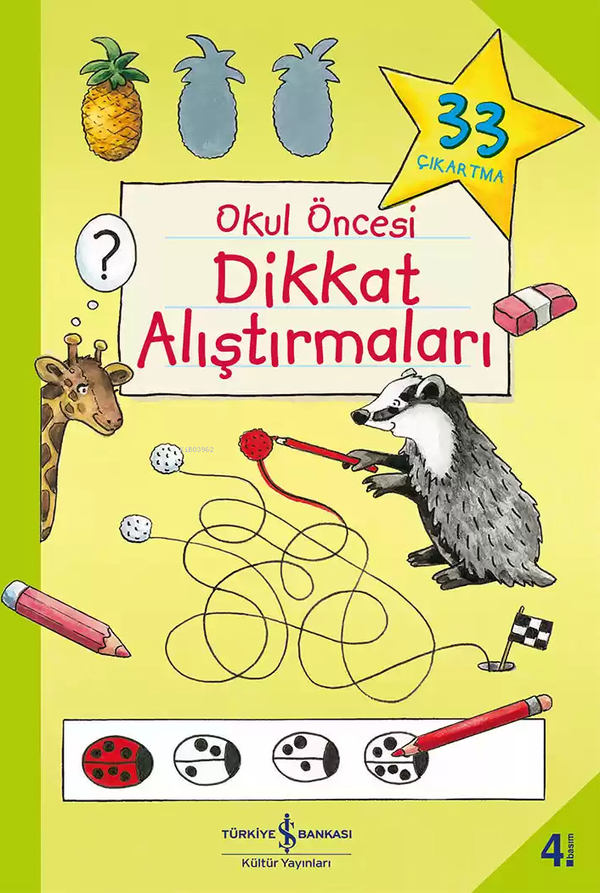 Okul Öncesi Dikkat Alıştırmaları Katja Kiefer