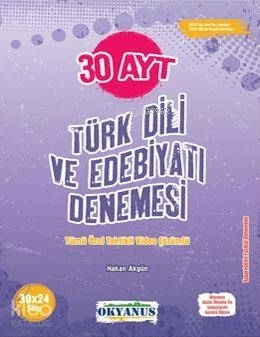 Okyanus Yayınları Ayt 30 Türk Dili Ve Edebiyatı Denemesi Okyanus Y